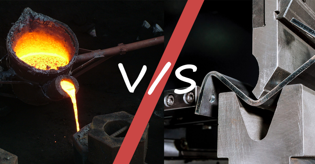 Fundição vs. Fabricação: Quando escolher cada método 1od 1 Casting vs. Fabrication